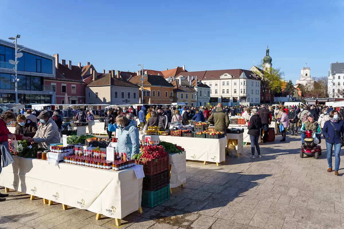 Változik a Dunakapu téri piac helyszíne